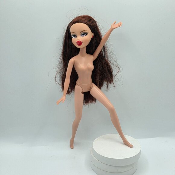 Bratz Play Sportz Kickin Karate Roxxi Twinz Doll Head On A Barbie Body Franken D - Picture 1 of 7